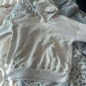 Abercrombie cream colored sweatshirt